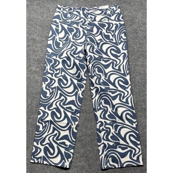 Rue21 Jeans Womens Plus 2X Blue Denim Skate Straight Leg Stretch High Rise New - Picture 3 of 12